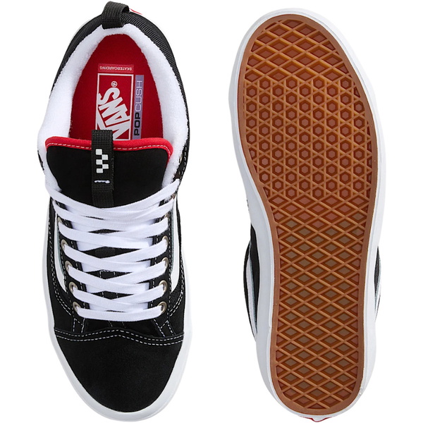 2026 Vans Mens Skate Old Skool 36+ Shoes VN000D5R - Black / White